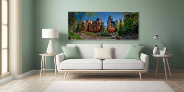 Oybin – Motiv als Wandbild Oybin - Motiv als Wandbild