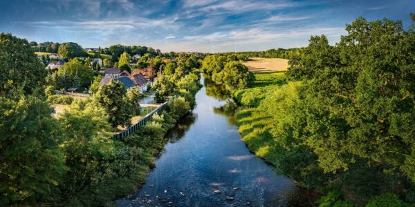 Die Oberlausitzer Neiße bei St. Marienthal