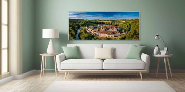 Kloster St.-Marienthal als Wandbild Kloster St.-Marienthal als Wandbild